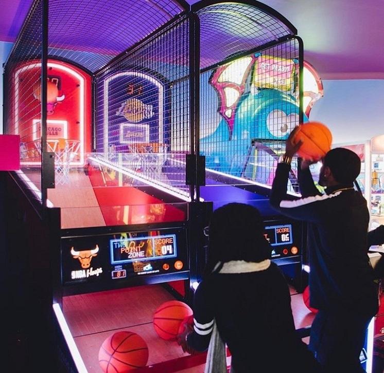 NBA Hoops arcade game - play it at arcade Gamestate
