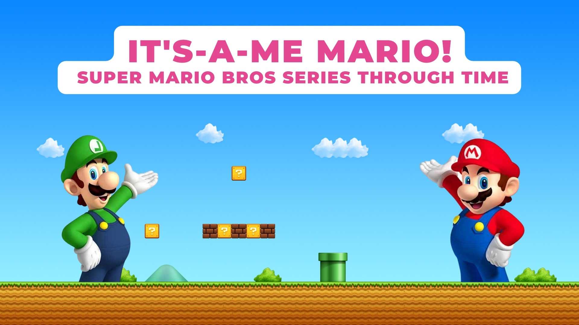 It's-a-me, Mario! Super Mario Bros series through time - Gamestate