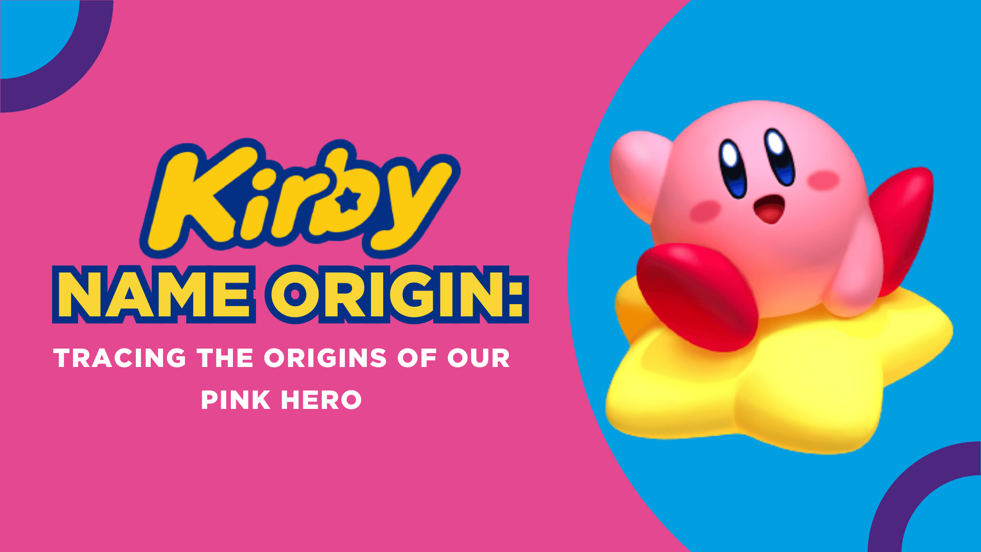 Kirby name origin: tracing the origins of our pink hero - Gamestate