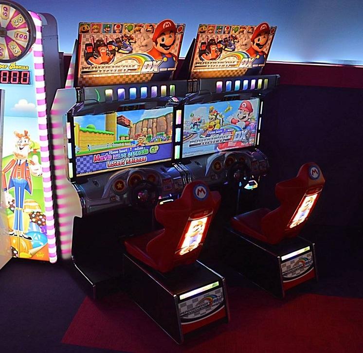Mario Card Arcade Game play at arcade Gamestate